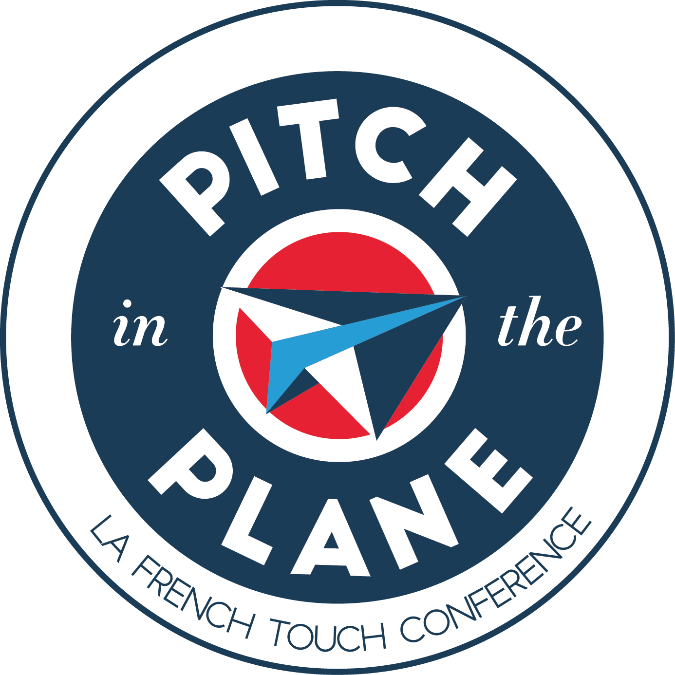 pitch in the plane logo